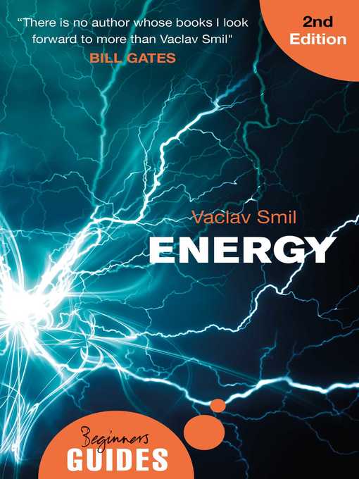 Title details for Energy by Vaclav Smil - Available